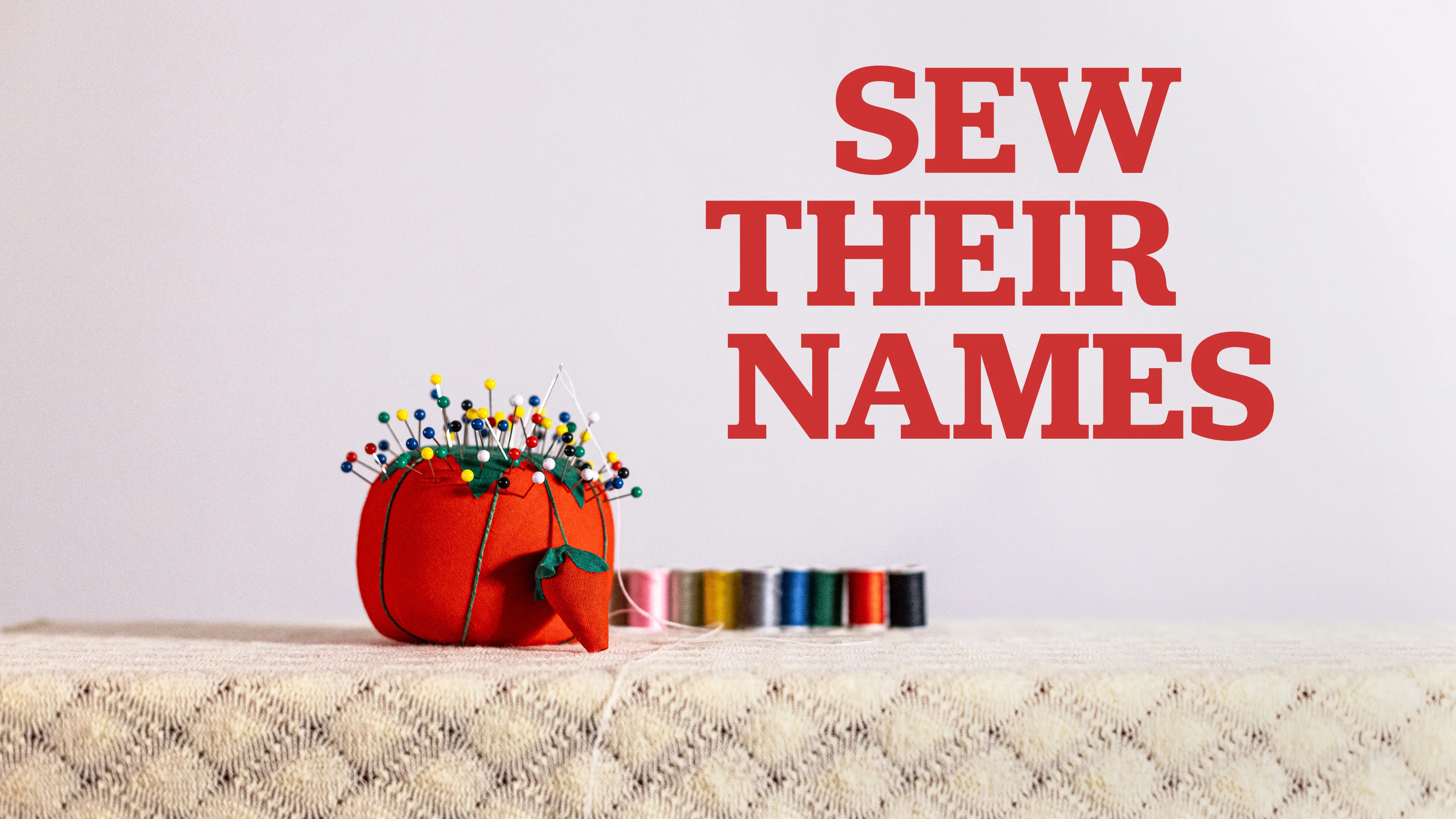 Sew Their Names poster